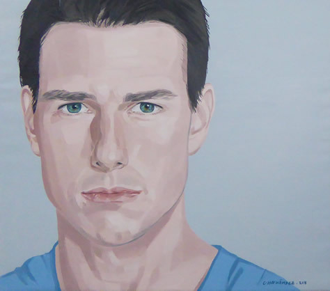 Tom Cruise portrait