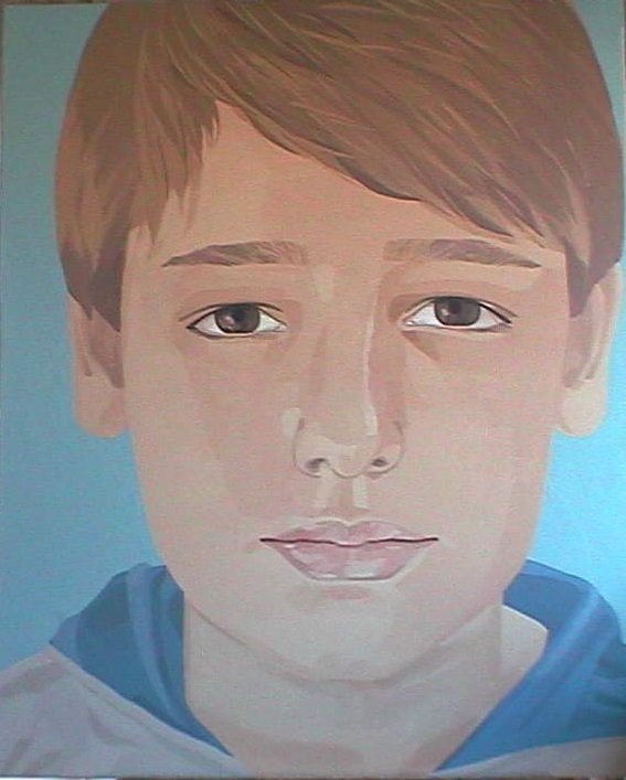 Alvaro retrato con 12 años
